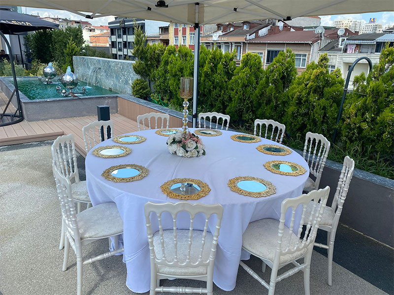 Silivri Yuvarlak Masa Kiralama ve Süsleme