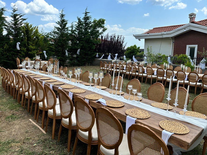 Avrupa Yakası Masa Sandalye Kiralama